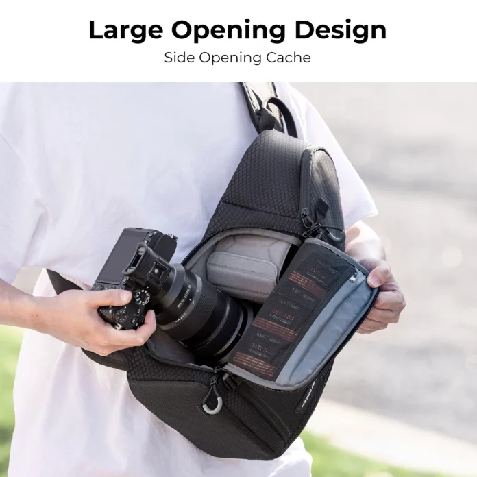 Balo đeo chéo K&F Concept Sling Bag 10L - KF13.141 (Black)