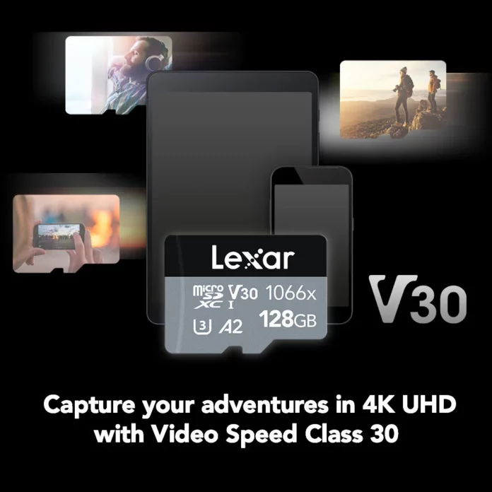 Thẻ nhớ microSD Lexar 128GB Professional 1066x