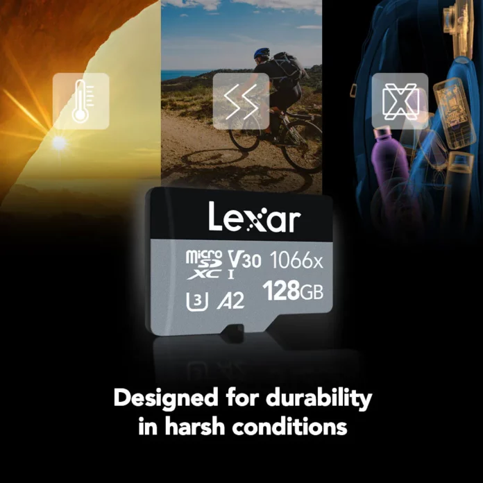 Thẻ nhớ microSD Lexar 128GB Professional 1066x