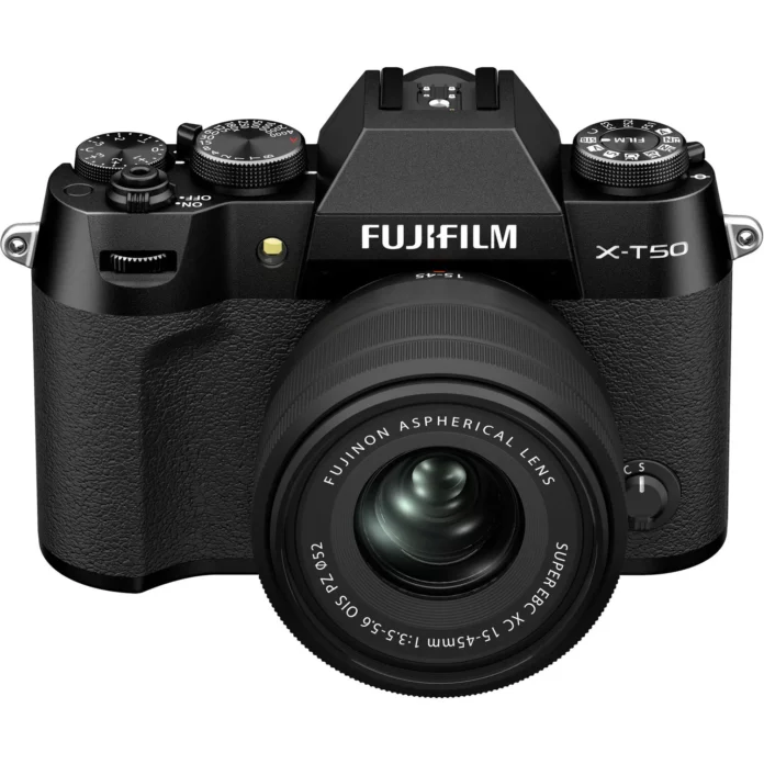 Máy ảnh Fujifilm X-T50 với XC 15-45mm (Black)