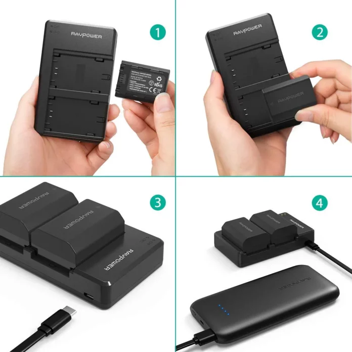 Bộ pin sạc RAVpower cho Sony NP-FZ100