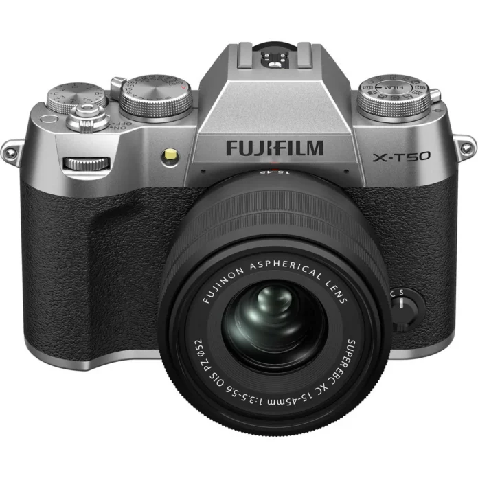 Máy ảnh Fujifilm X-T50 với XC 15-45mm (Silver)