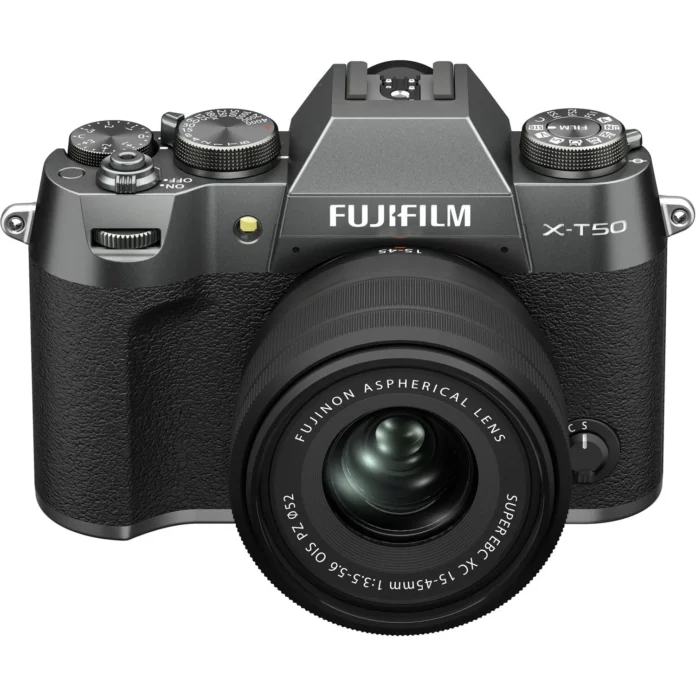 Máy ảnh Fujifilm X-T50 với XC 15-45mm (Charcoal)