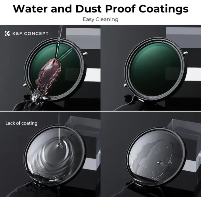 Kính lọc K&F Concept Nano-X ND2-ND32 & CPL 2-in-1 Filter (82mm, 1-5 Stop)