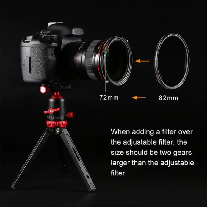 Kính lọc K&F Concept Nano-X ND2-ND32 & CPL 2-in-1 Filter (82mm, 1-5 Stop)