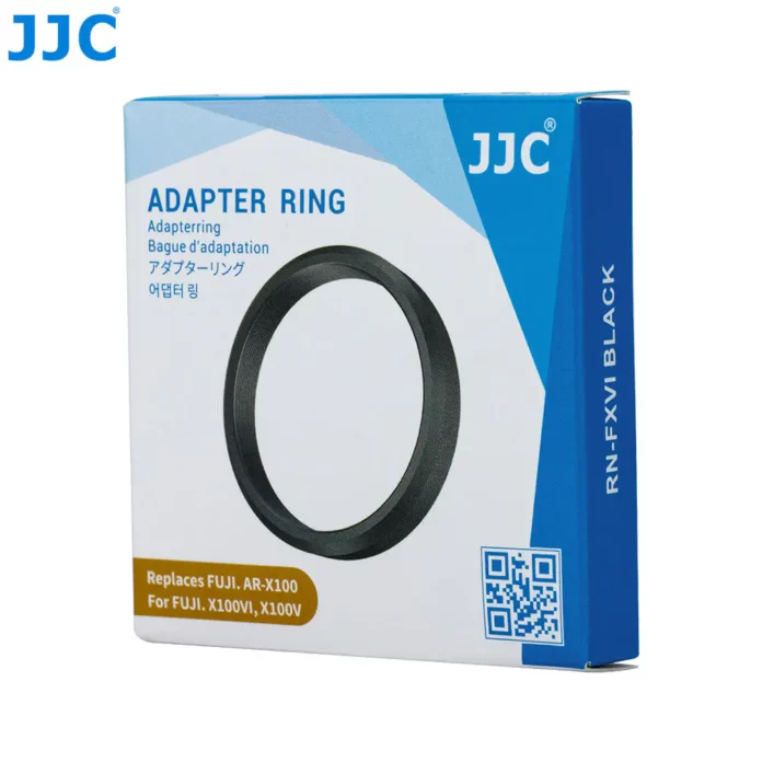 Ring JJC cho Fujifilm X100VI, X100V, X100F, X100T,  X100S, X100, X70 (Black)