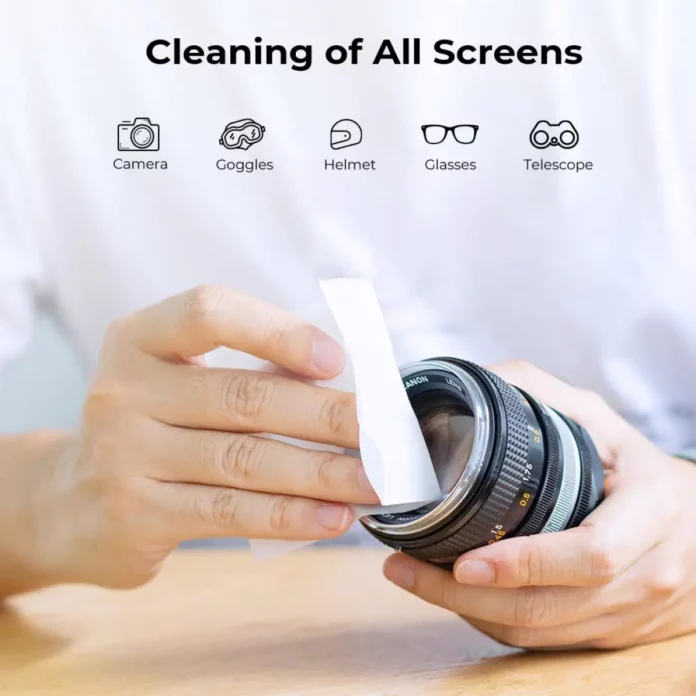 Combo giấy ướt K&F Concept - 120 miếng vệ sinh cho lens và mắt kính