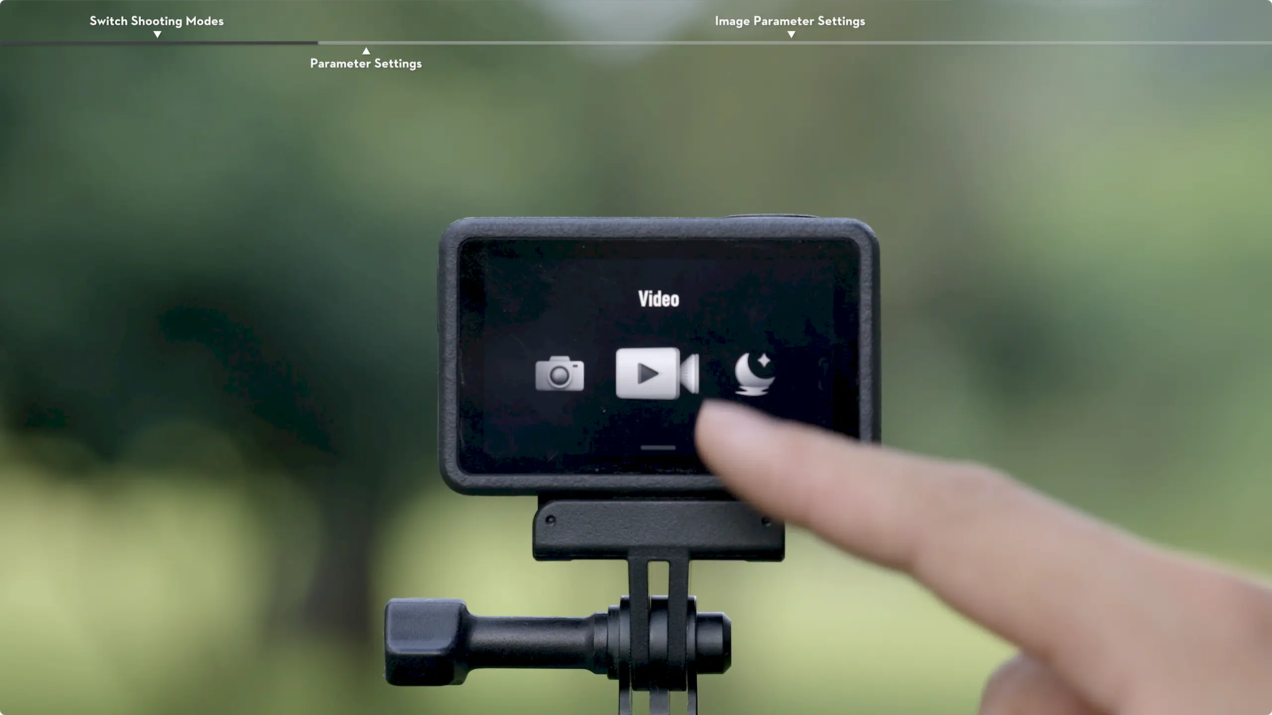 cai dat thong so quay chup tren dji osmo action 5 pro 11.800