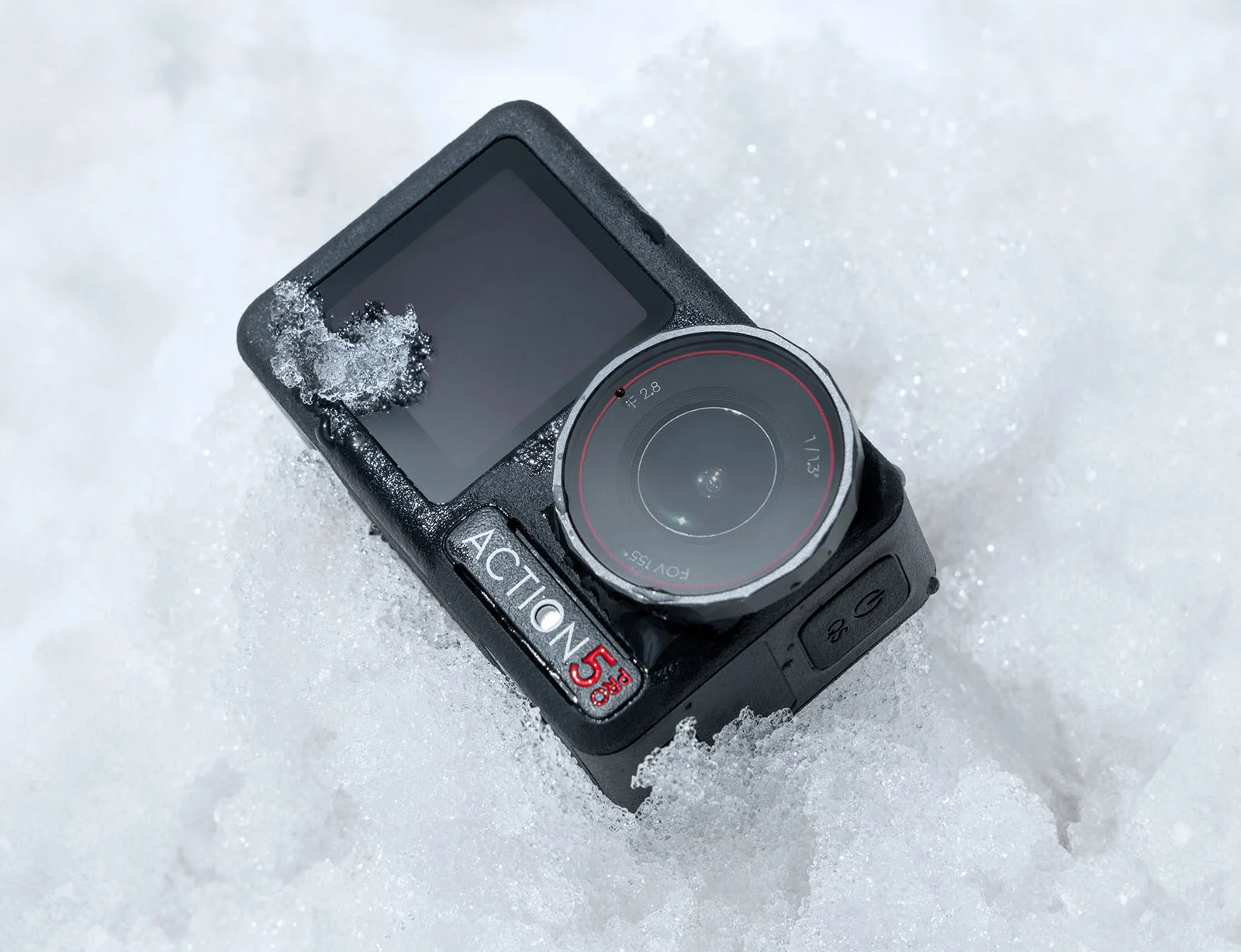 osmo action 5 pro lifestyle photos snow