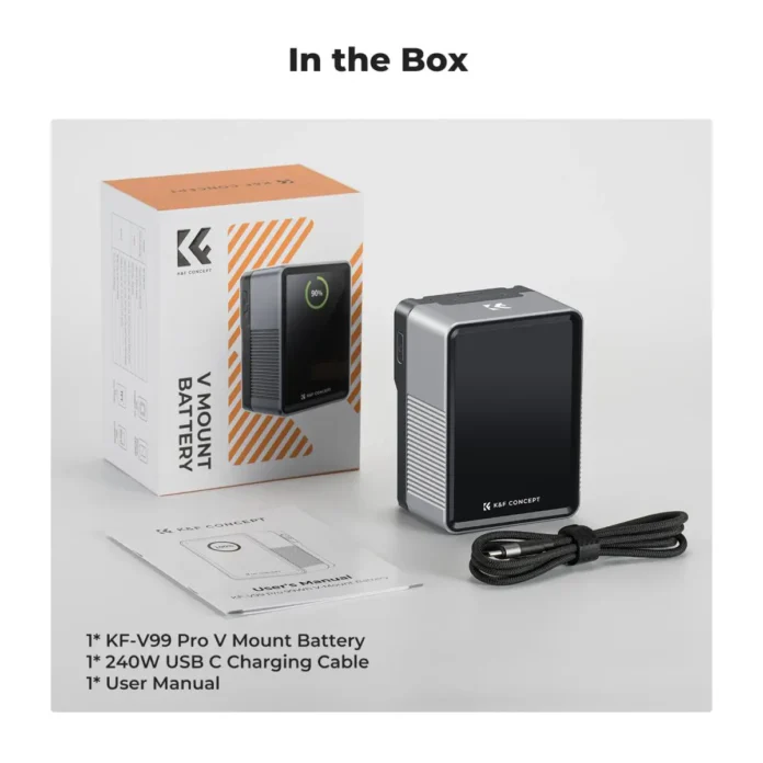 Pin Vmount K&F Concept V-99 Pro 99Wh KF28.0024V1