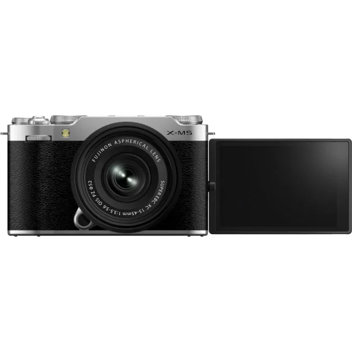 Máy ảnh Fujifilm X-M5 với XC 15-45mm (Silver)