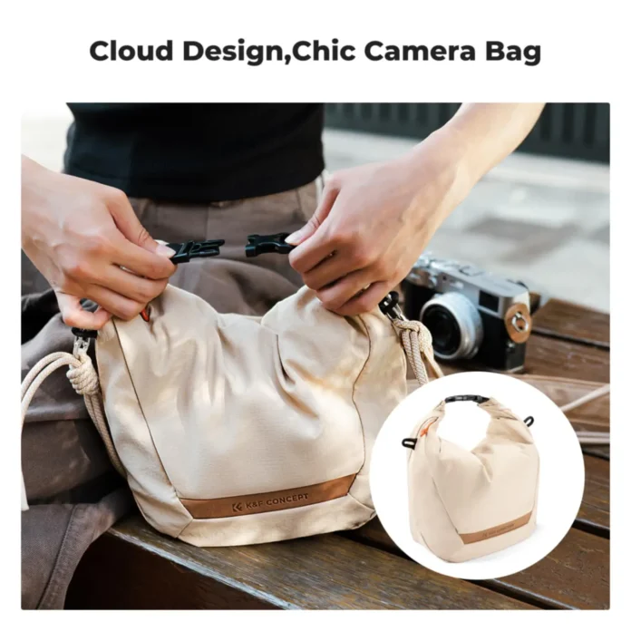 Túi đeo chéo K&F Concept Sling Bag 5L - KF13.168 (Beige)