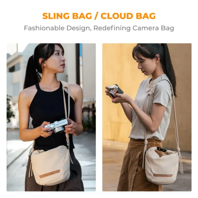 Túi đeo chéo K&F Concept Sling Bag 5L - KF13.168 (Beige)