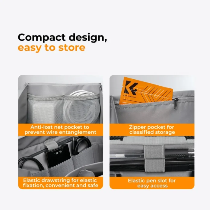 Túi đựng phụ kiện K&F Concept Tech Pouch 4L - KF13.130V1
