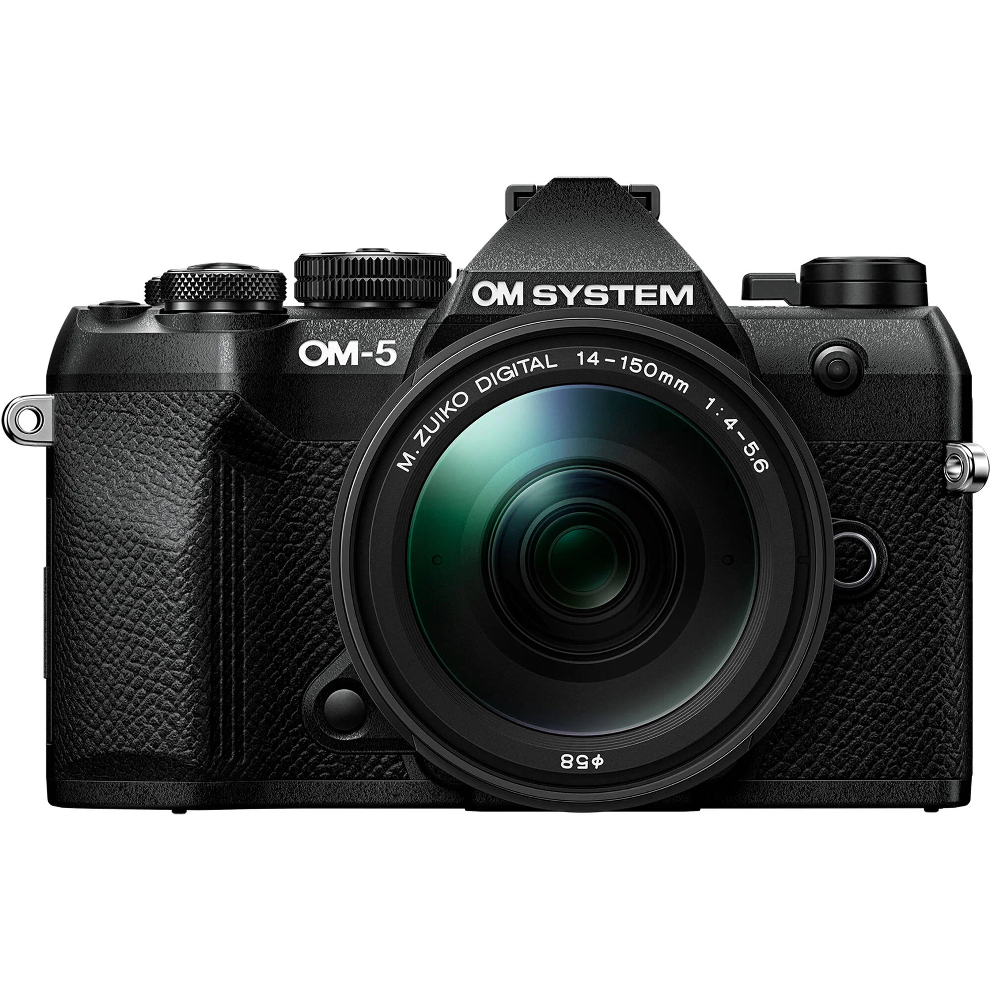 OM SYSTEM OM-5 Mark II kit 14-150mm (Black) - Du lịch đa năng, nhẹ 575g, IBIS 7.5 stop