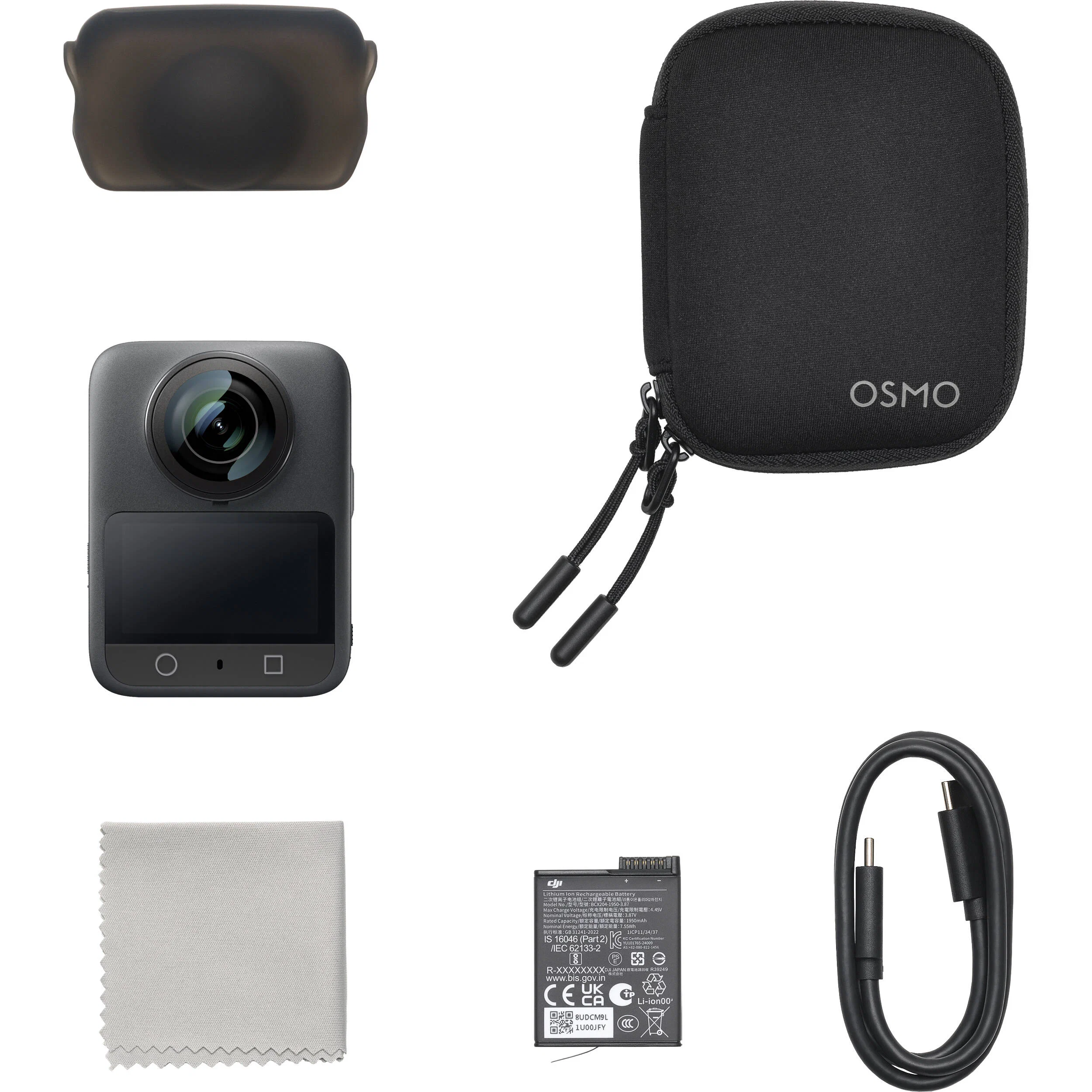 10 dji osmo 360 quay video 8k 360 6 DJI Osmo 360 - Quay video 8K 360°, cảm biến 1" HDR, 120MP