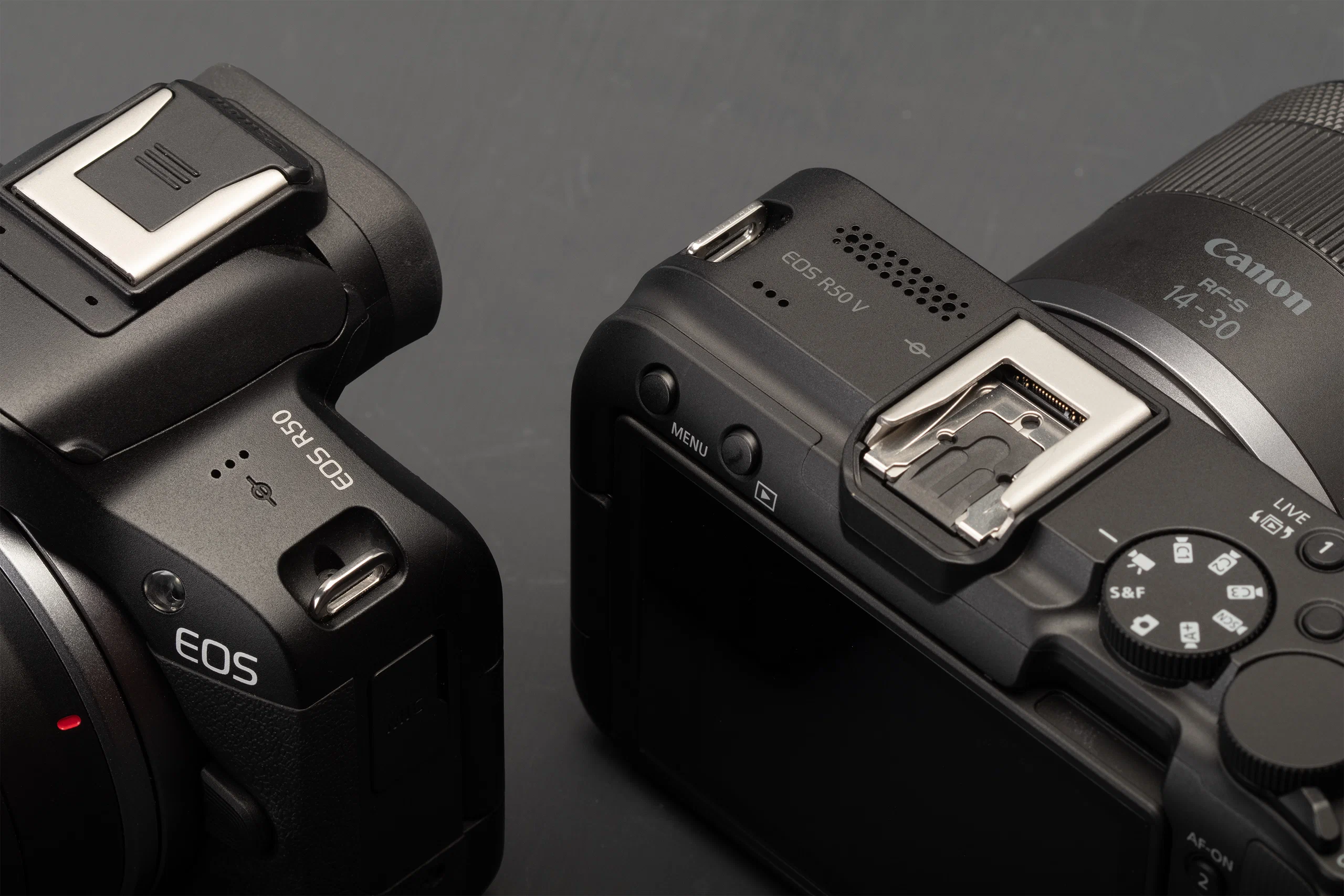 eos r50 and r50 v facing different directions 38 eos r50 and r50 v facing different directions