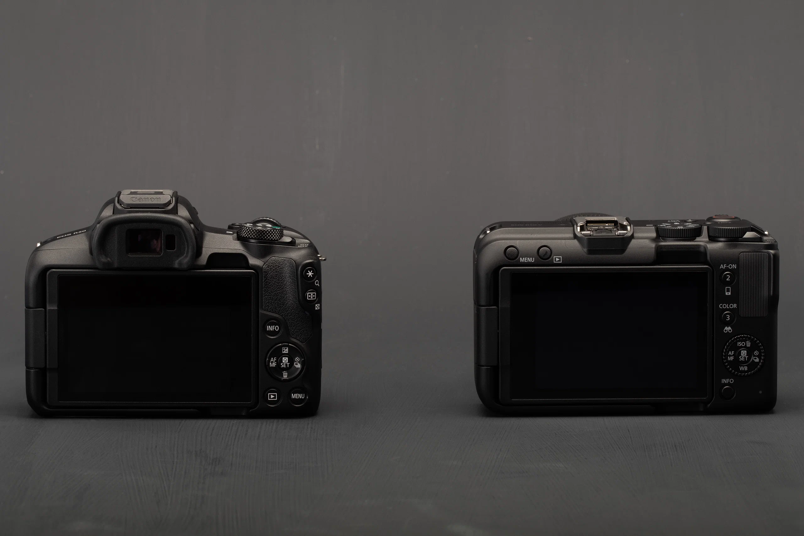 eos r50v vs eos r50 controls 29 eos r50v vs eos r50 controls