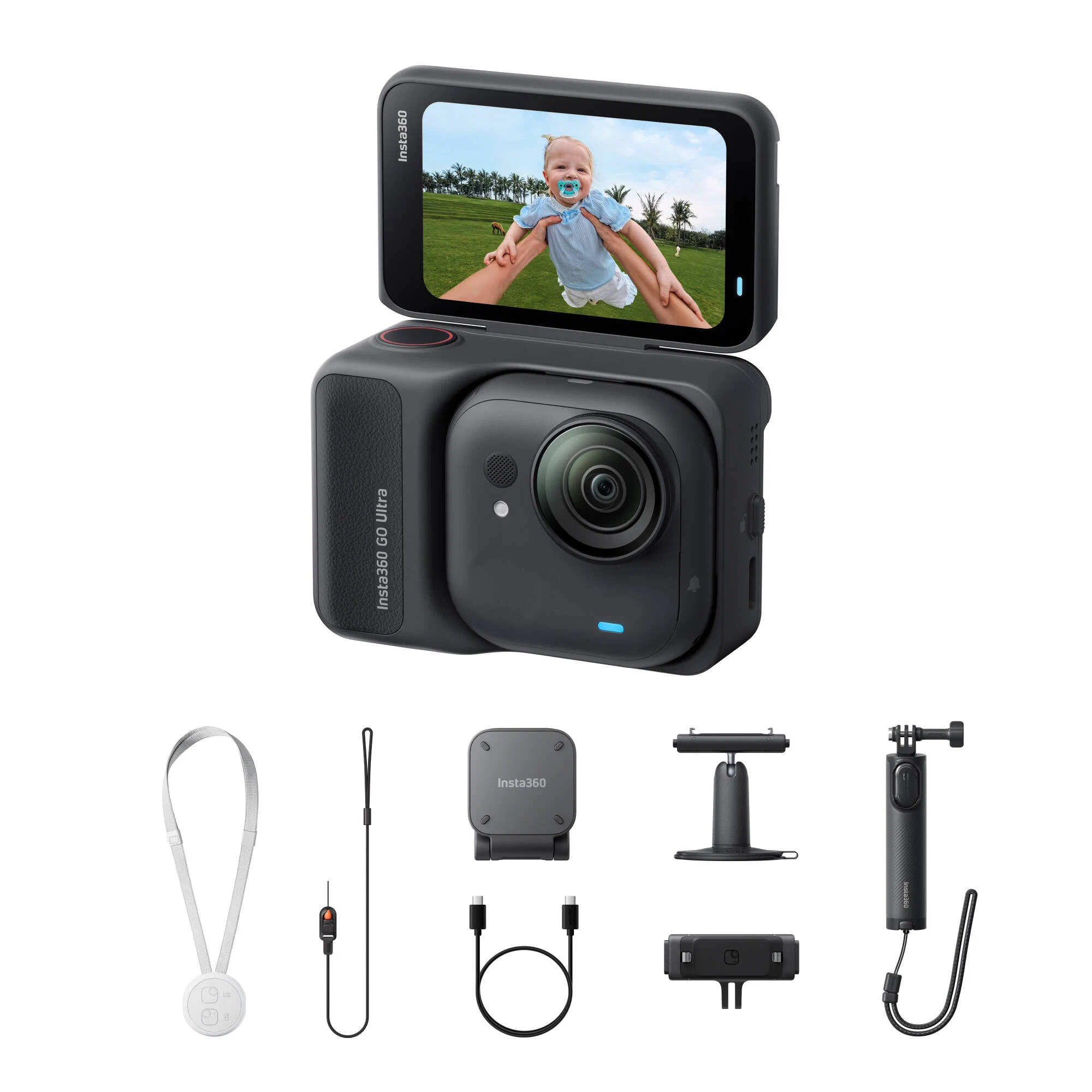 Insta360 GO Ultra Creator Midnight Black - 4K60fps, 50MP