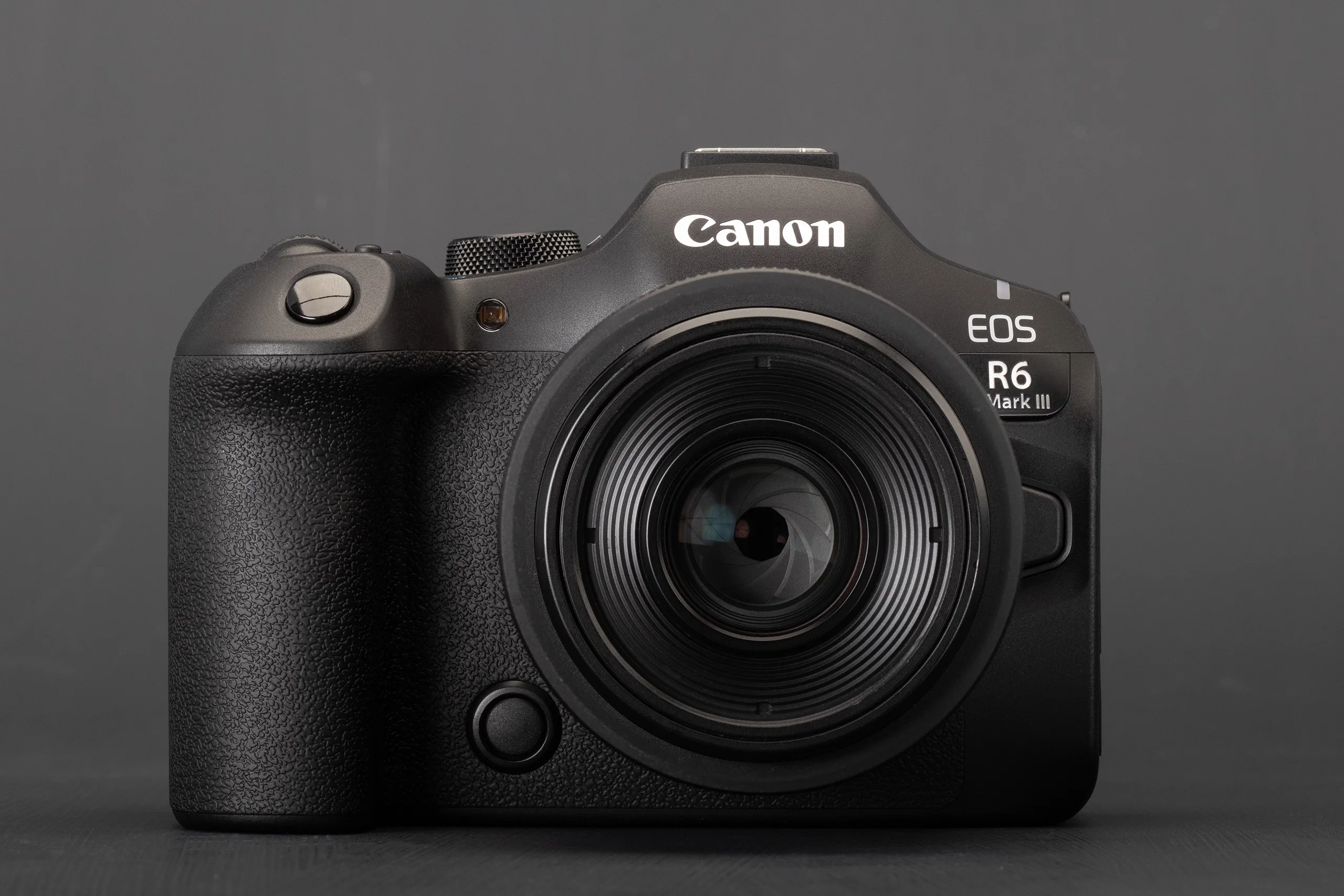 canon eos r6iii from front