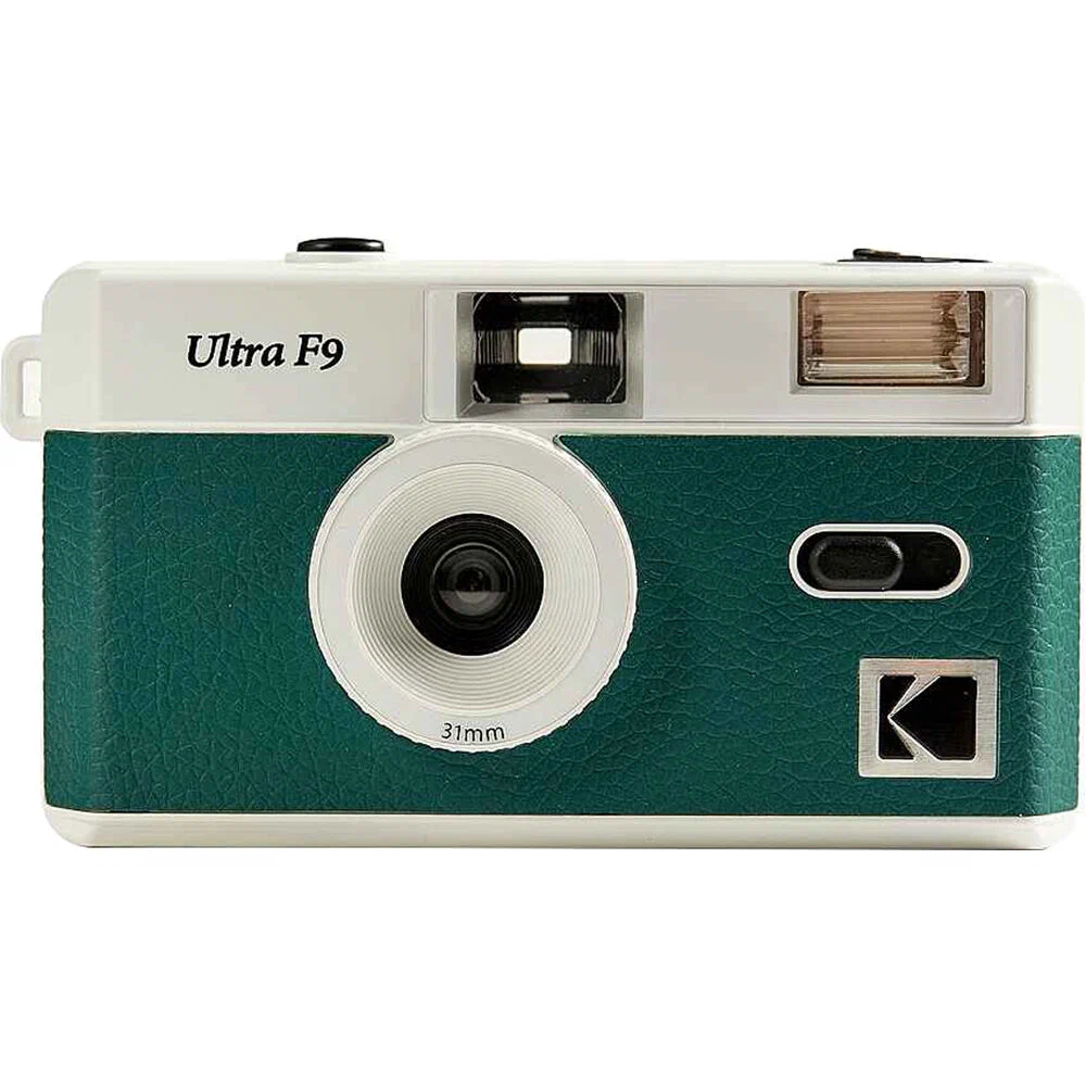 Máy ảnh film Kodak Ultra F9 (Green) – 35mm, Entry-level, Có flash