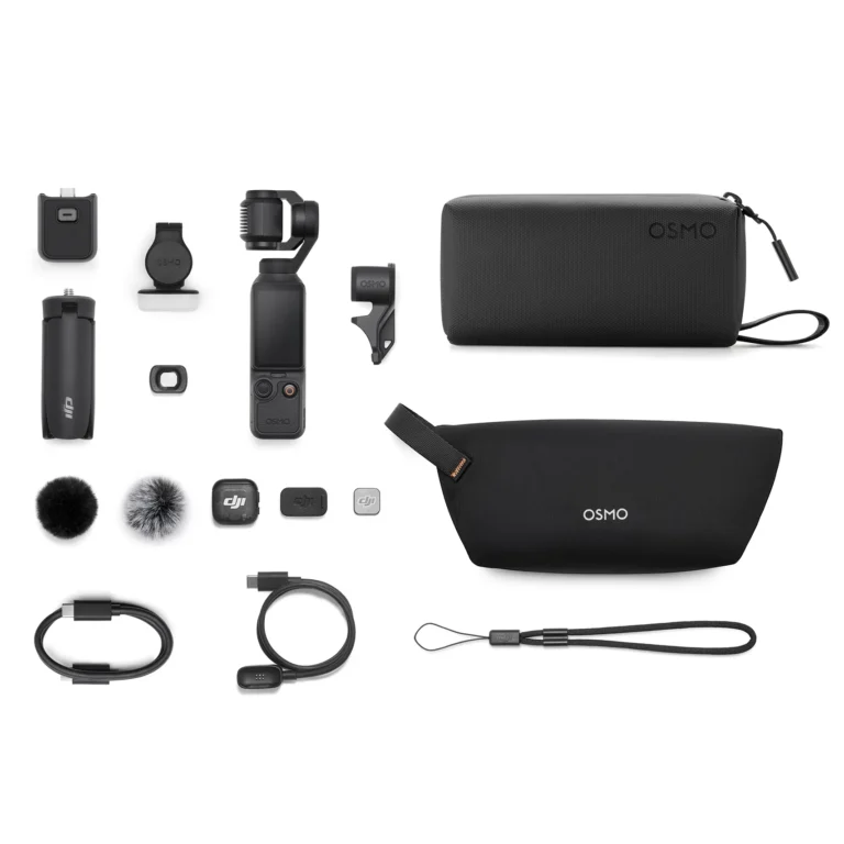 DJI Osmo Pocket 4 Creator Combo – 4K240fps, Mic 3, 107GB
