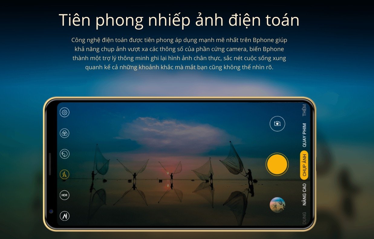 Bphone B86 ra mắt, không phím bấm vật lý, camera điện toán, giá từ 8,990,000 VND