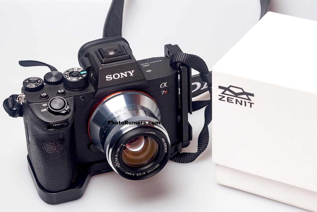 Zenit ra mắt ống kính Zenitar 35mm F2 cho Sony ngàm E