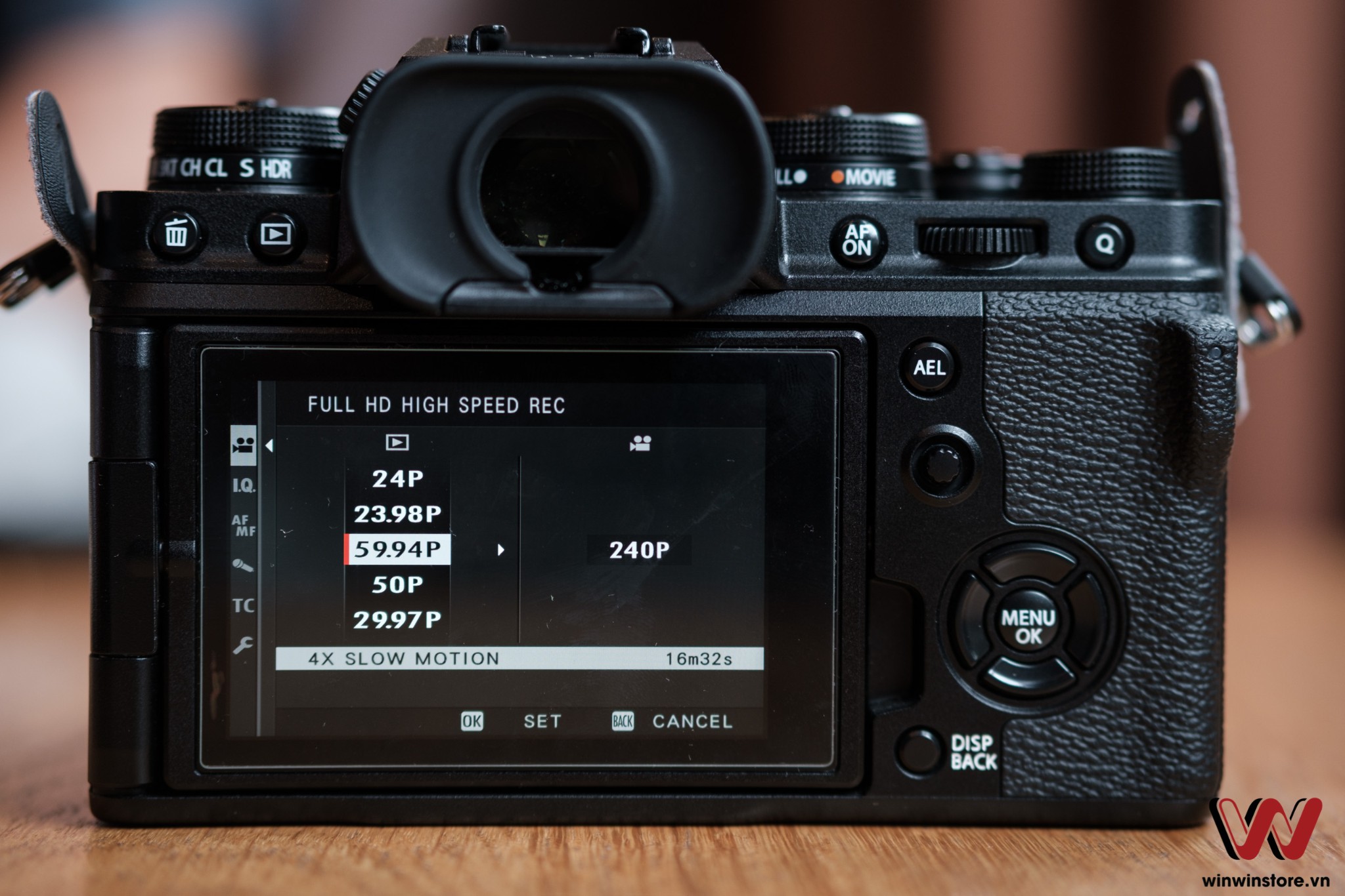 Hướng dẫn bật chế độ quay 240fps trên Fujifilm X-T4