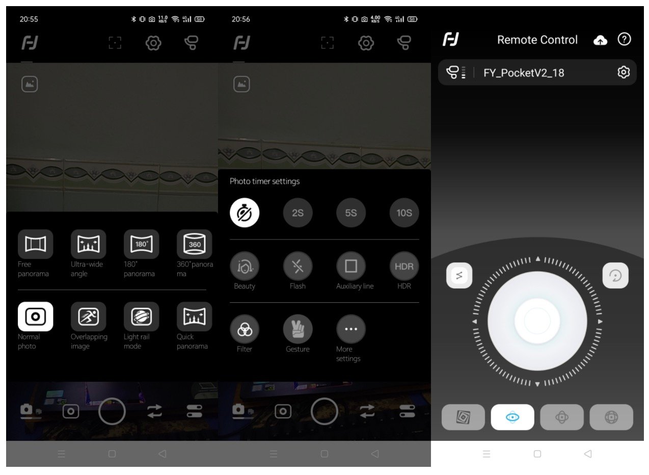Hướng dẫn sử dụng gimbal Feiyu VLOG Pocket 2 cho smartphone