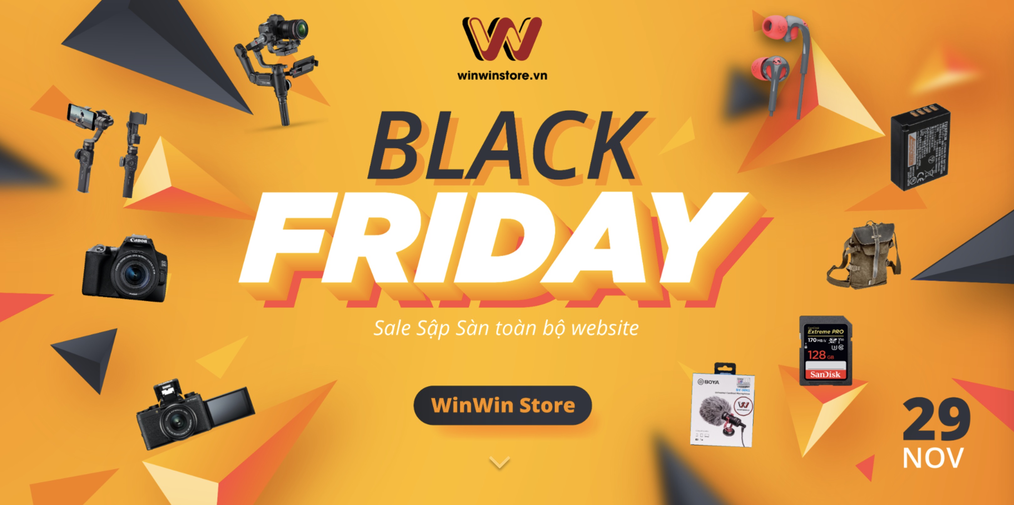 Sale sập sàn toàn bộ website WinWinStore.vn – Duy nhất trong ngày 29/11