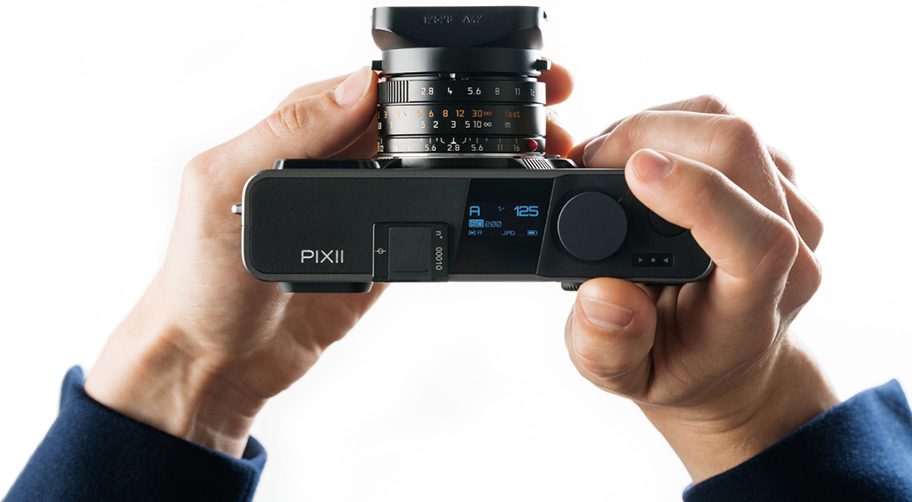 Máy ảnh PIXII 12MP không màn hình sử dụng ống kính ngàm M đã cho phép đặt trước