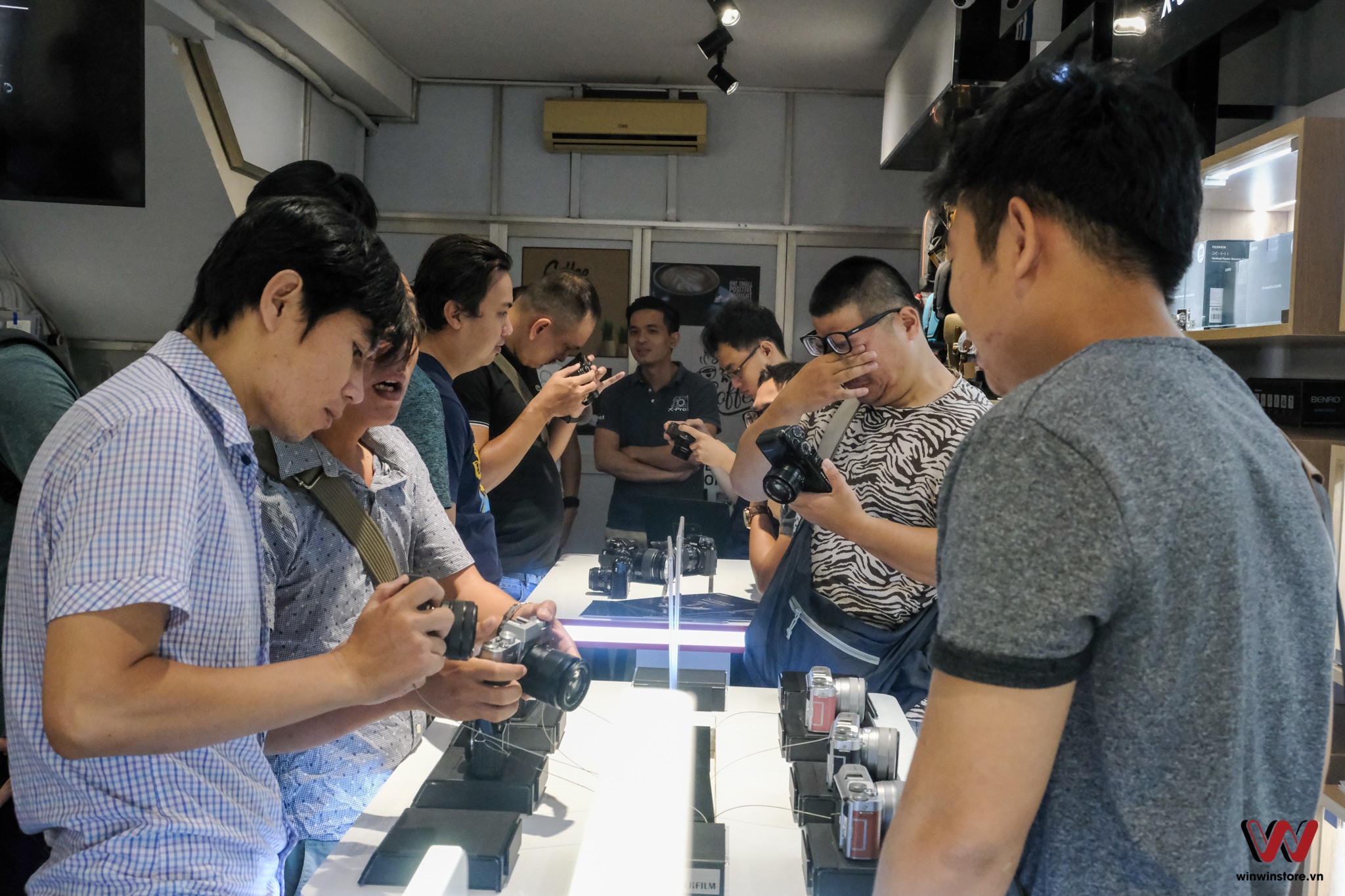 Hình ảnh buổi Workshop trên tay và trải nghiệm Fujifilm X-Pro 3 tại WinWin Store