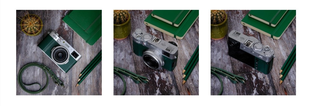 Fujifilm X100V màu xanh lá phiên bản đặc biệt kỷ niệm 10 năm từ cuộc thi ảnh do Fujifilm tổ chức