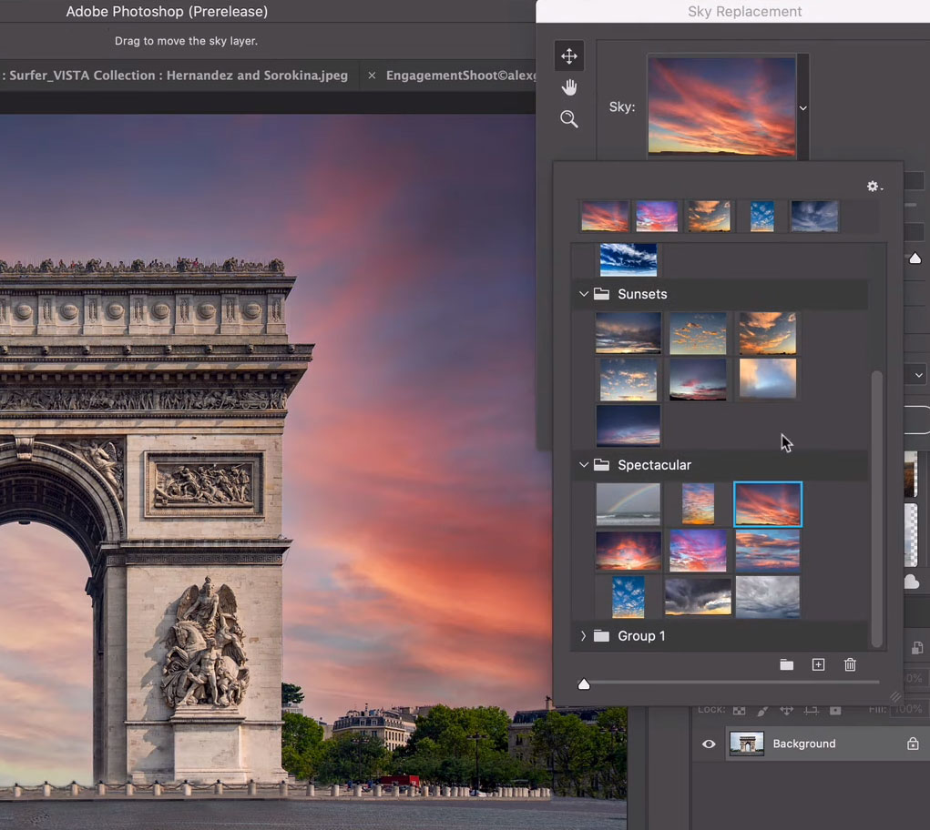 Photoshop chuẩn bị ra mắt tính năng thay thế bầu trời "Sky Replacement"