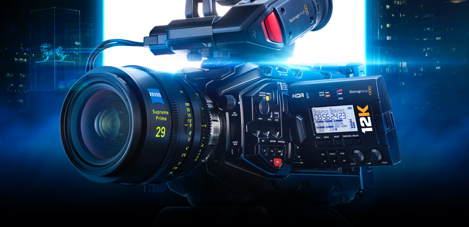 Blackmagic ra mắt máy quay URSA Mini Pro 12K, cảm biến 80MP có khả năng quay video RAW 12K60FPS