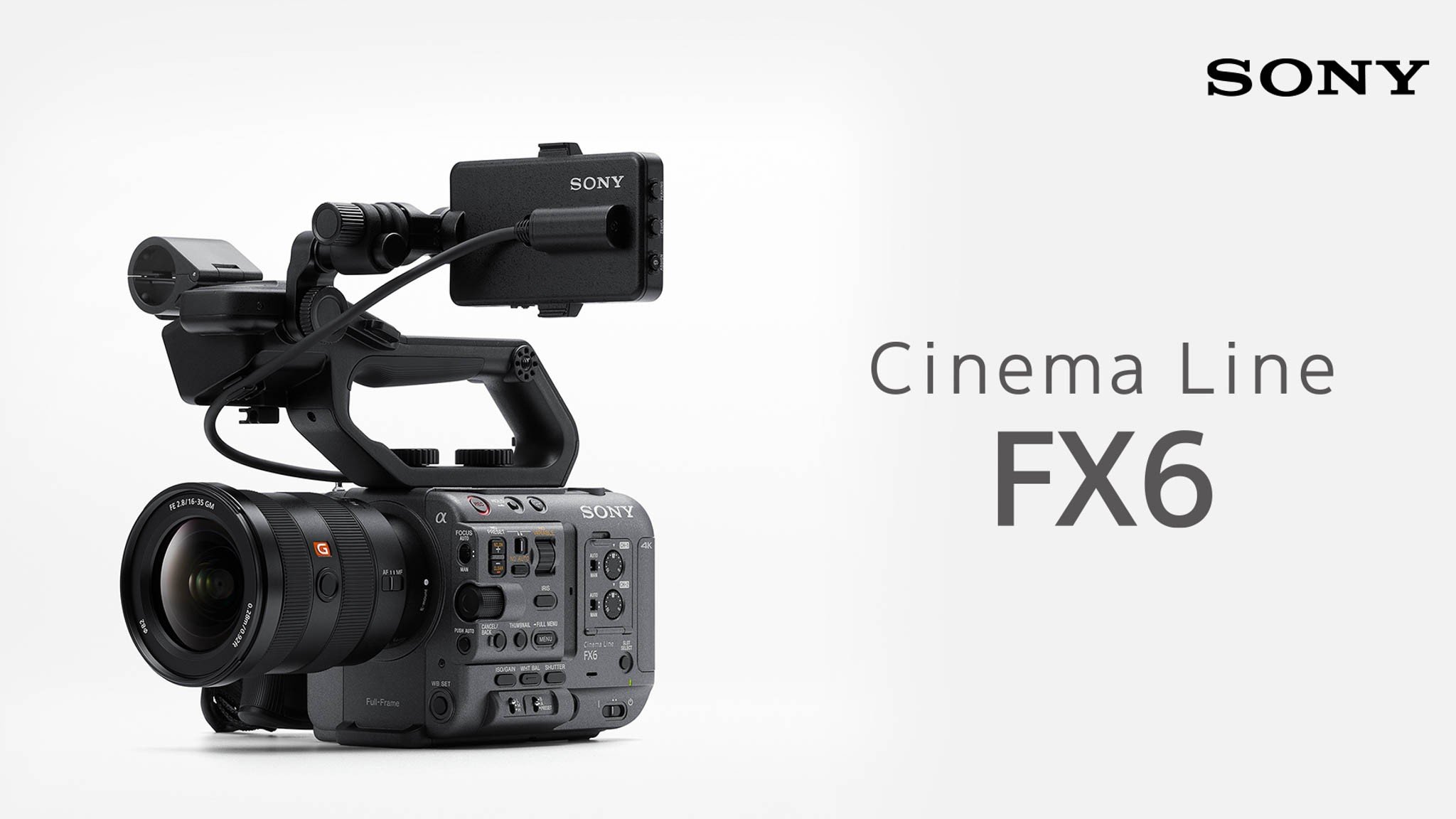 Sony ra mắt FX6 – Máy quay Cinema Line gọn nhẹ với cảm biến Full-Frame