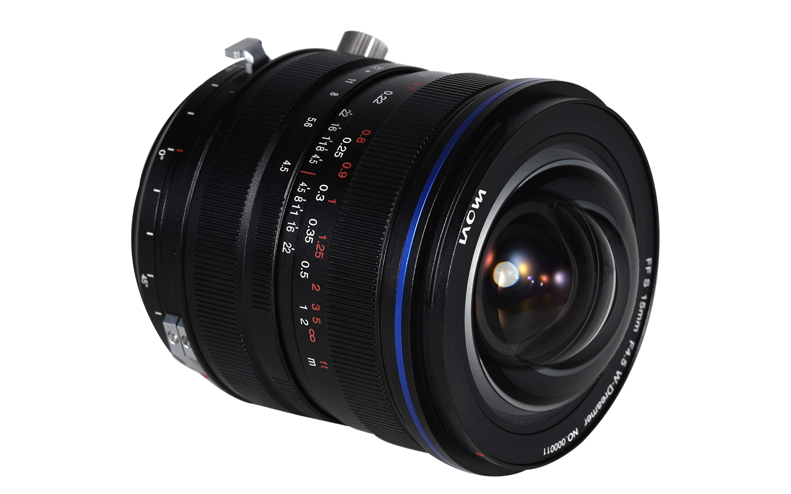 Venus Optics ra mắt ống kính Laowa 15mm F4.5 Zero-D Shift khẩu độ lớn nhất cho full frame