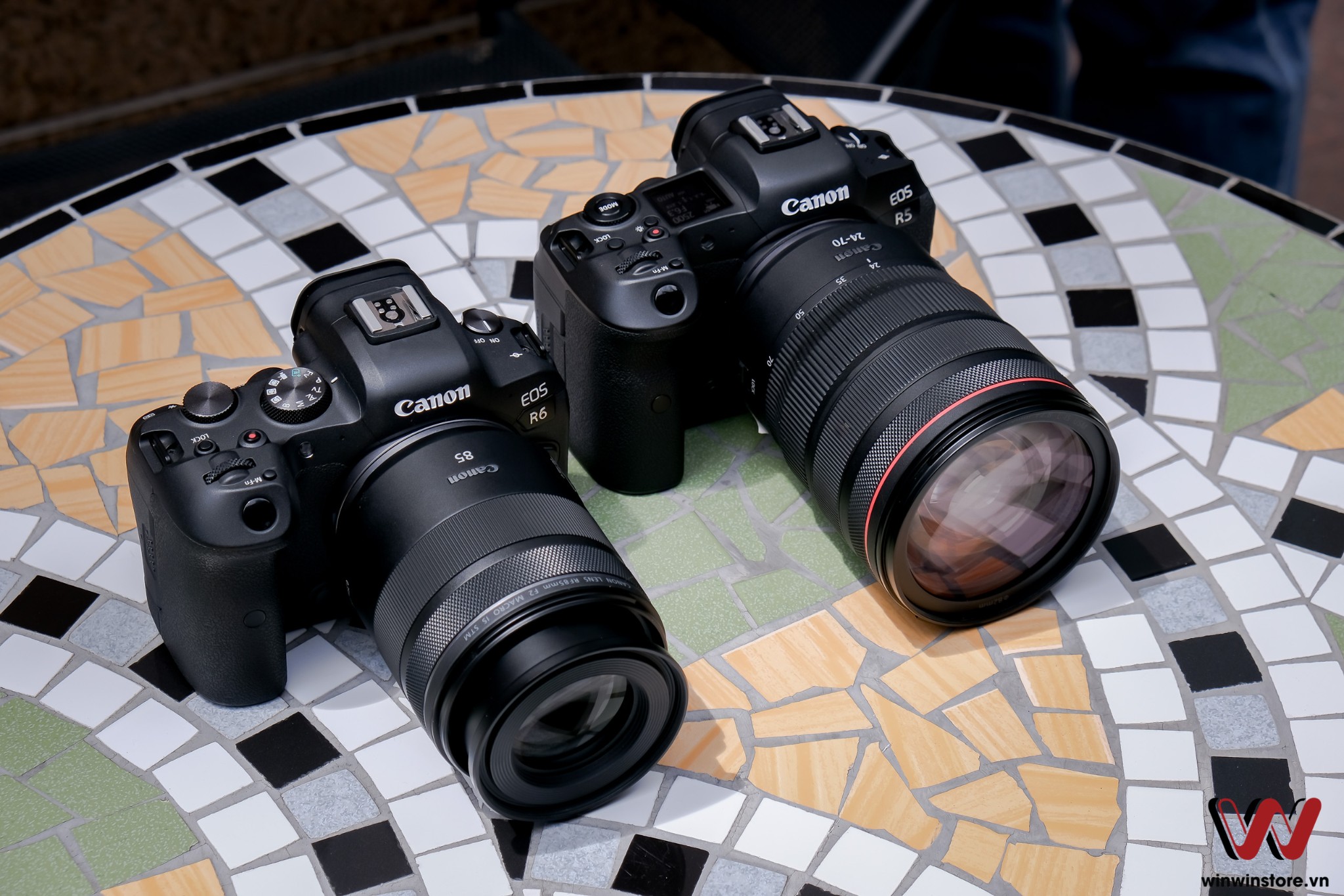 Trên tay bộ đôi Canon EOS R5 và EOS R6 tại Việt Nam, bán ra từ tháng 8, giá từ 77.8 triệu