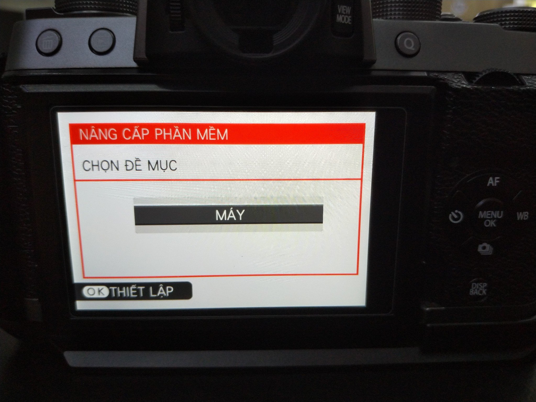 Tổng hợp Firmware mới nhất và cách cập nhật cho máy ảnh Fujifilm