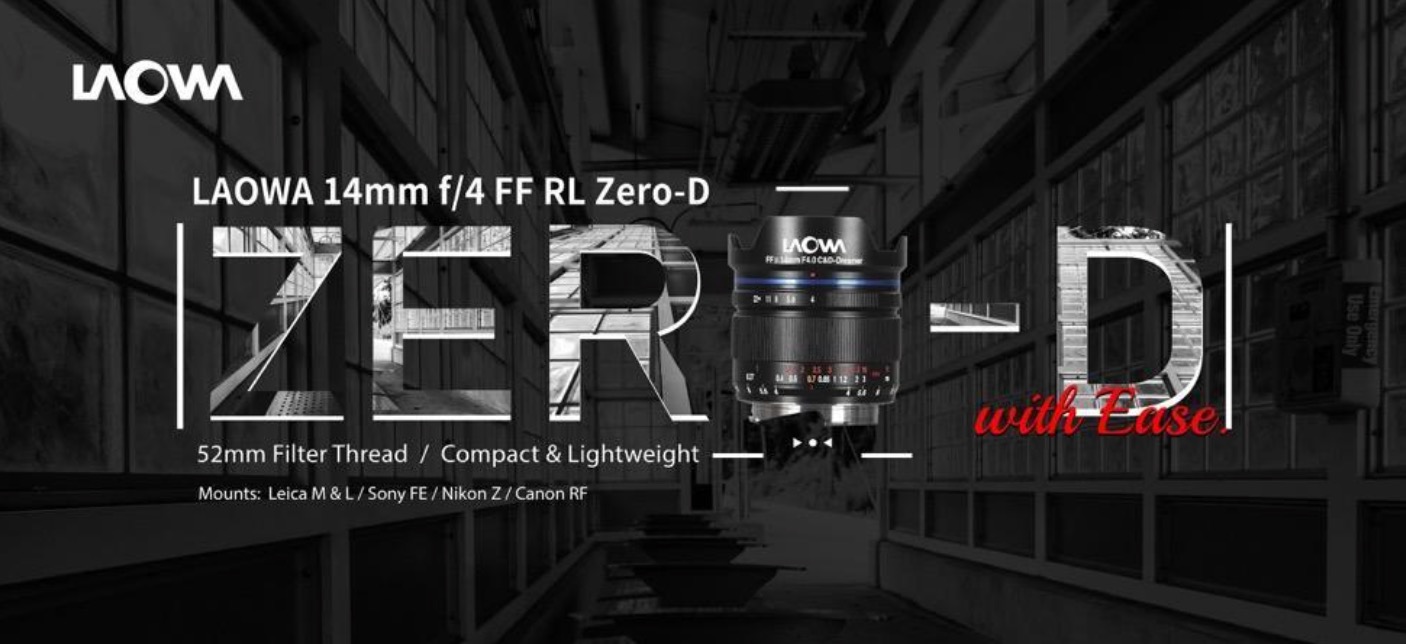 Venus Optics ra mắt ống kính Laowa 14mm F4 ‘Zero-D’ cho máy ảnh full frame mirrorless