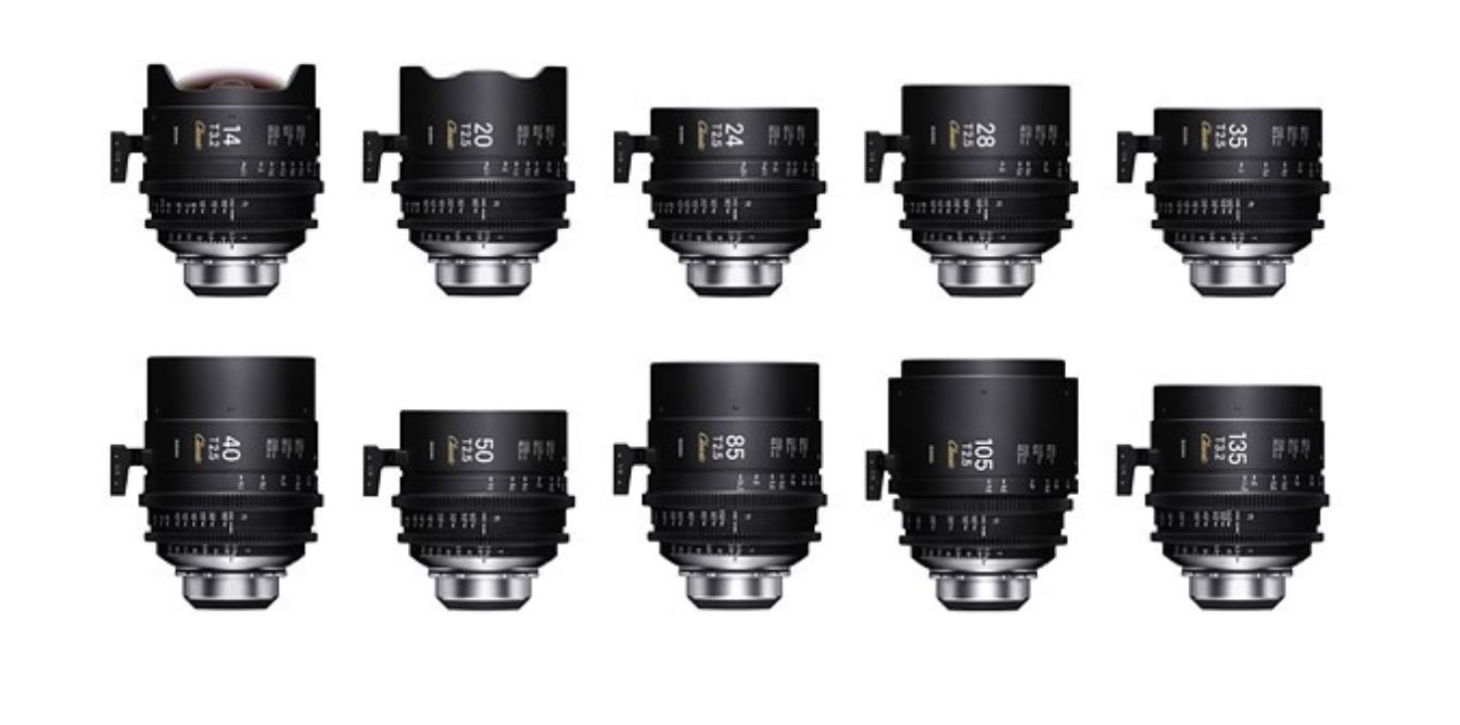 Sigma ra mắt lens kit dòng Classic Art Prime cho ống Cine và I, PL- Mount với giá 44 ngàn $