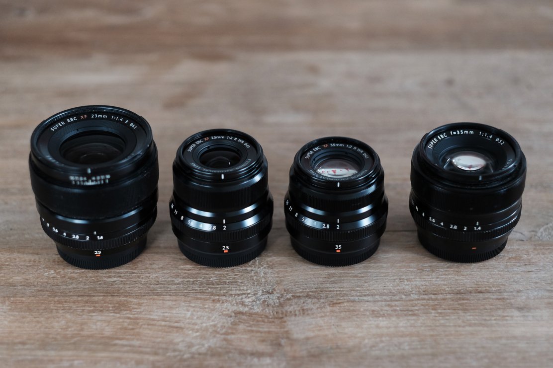 Lựa chọn ống kính 23mm hay 35mm của Fujifilm?