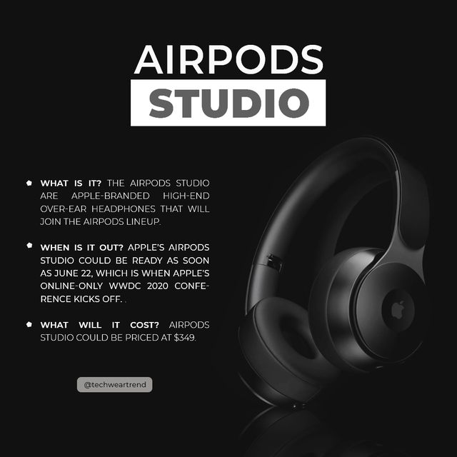 AirPods Studio sẽ được giới thiệu vào sự kiện tháng 11 cùng với MacBook chạy vi xử lý Apple Silicon