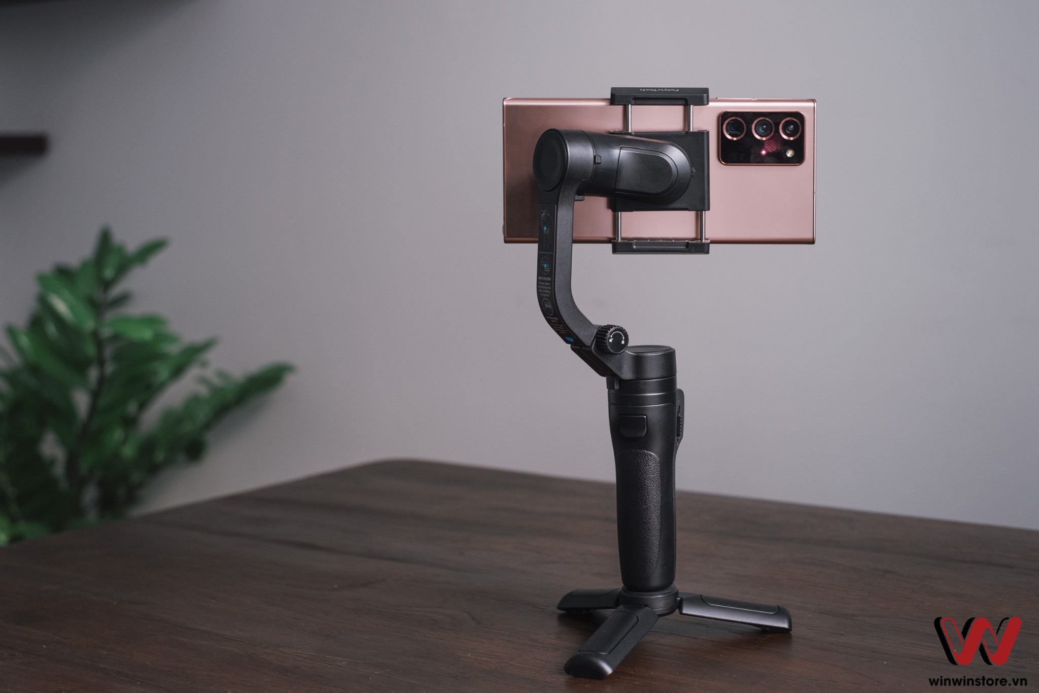 Mở hộp gimbal VLOG Pocket 2 cho điện thoại, kích thước gấp gọn, 3 trục, tải trọng 250g, pin 9 tiếng