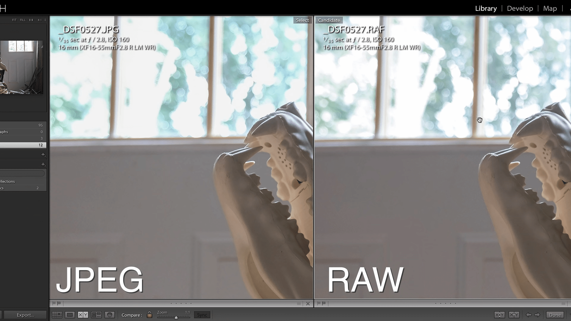 Sự khác biệt giữa ảnh RAW và JPEG - WinWinStore
