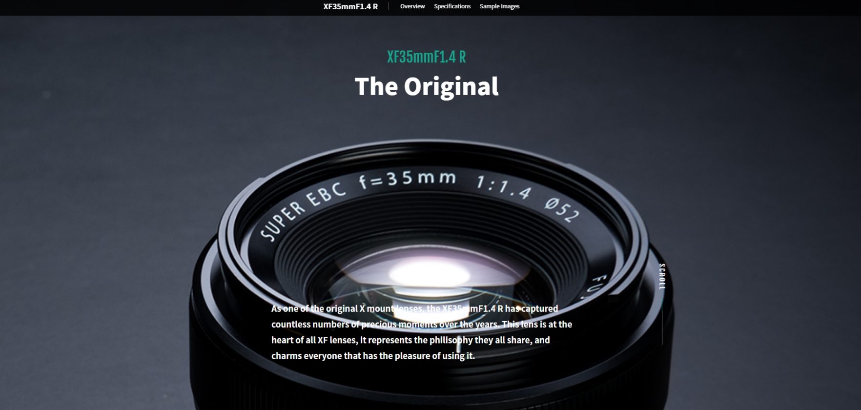 Fujifilm tung video quảng cáo về ống kính XF 35mm F1.4 sau 8 năm