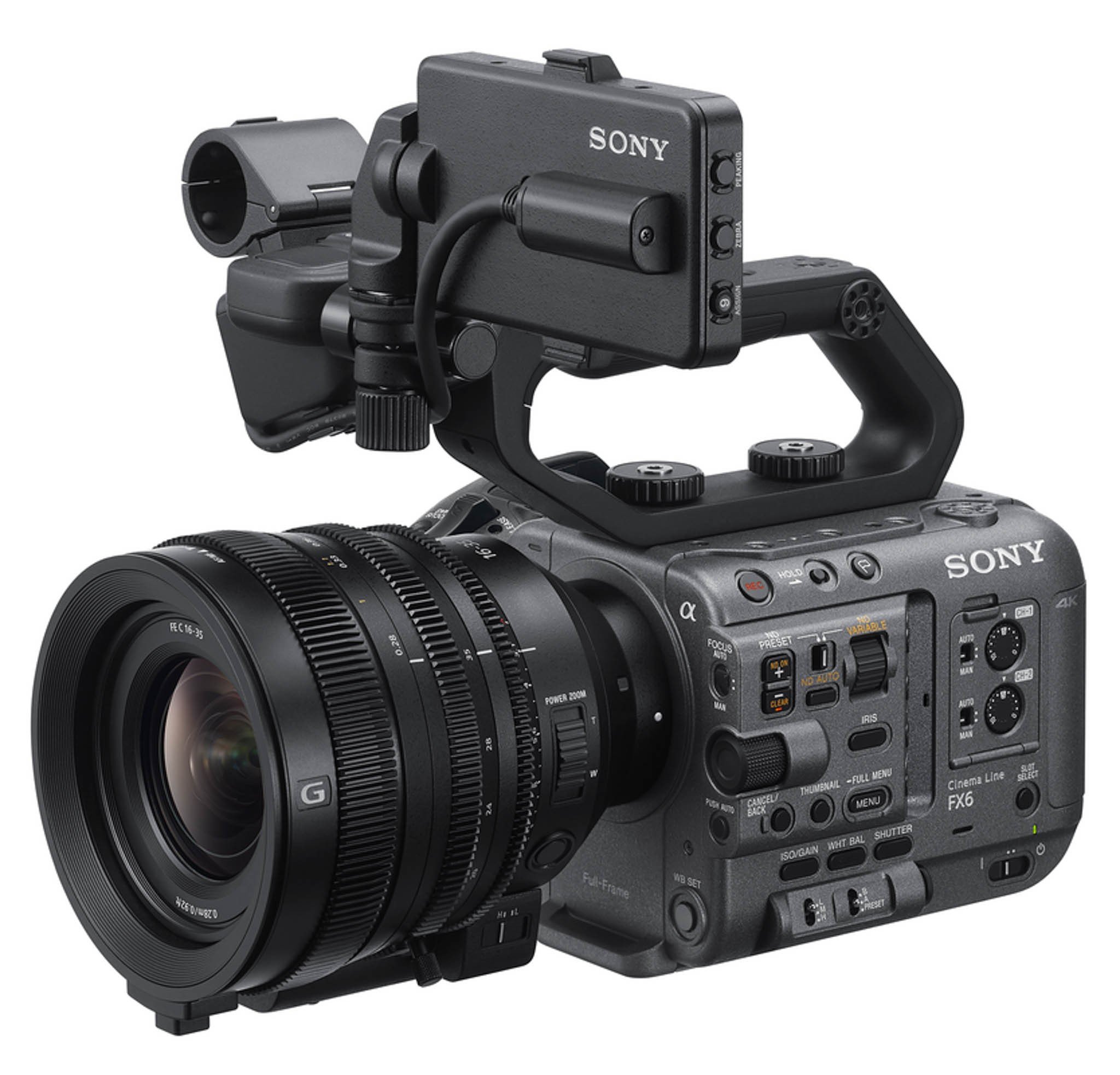 Sony ra mắt FX6 – Máy quay Cinema Line gọn nhẹ với cảm biến Full-Frame