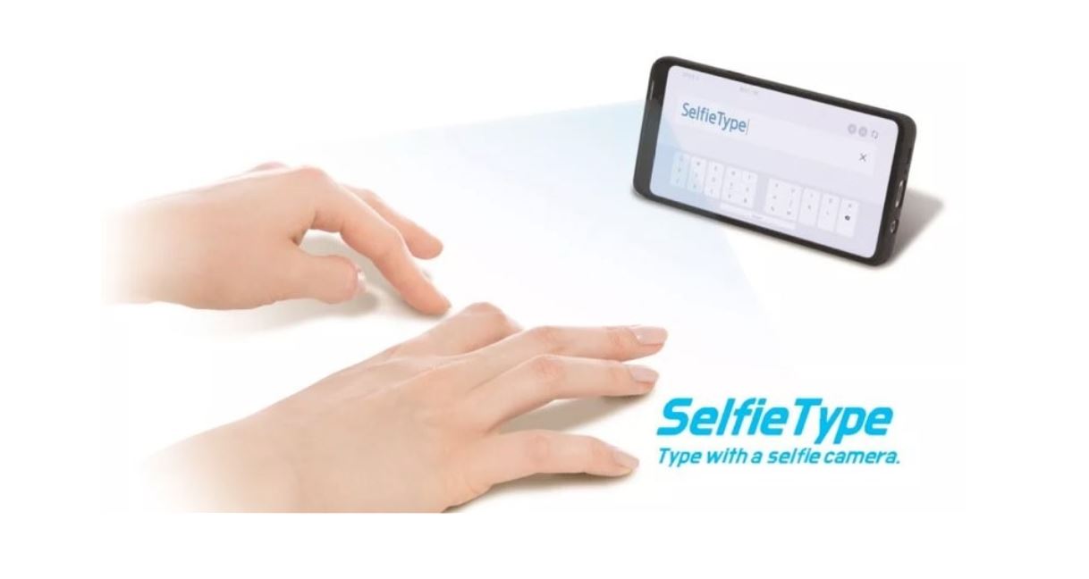 CES 2020: SelfieType, bàn phím ảo vô hình mới của Samsung