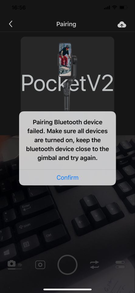 Cách khắc phục khi gặp lỗi kết nối và sử dụng gimbal FeiyuTech VLOG Pocket 2